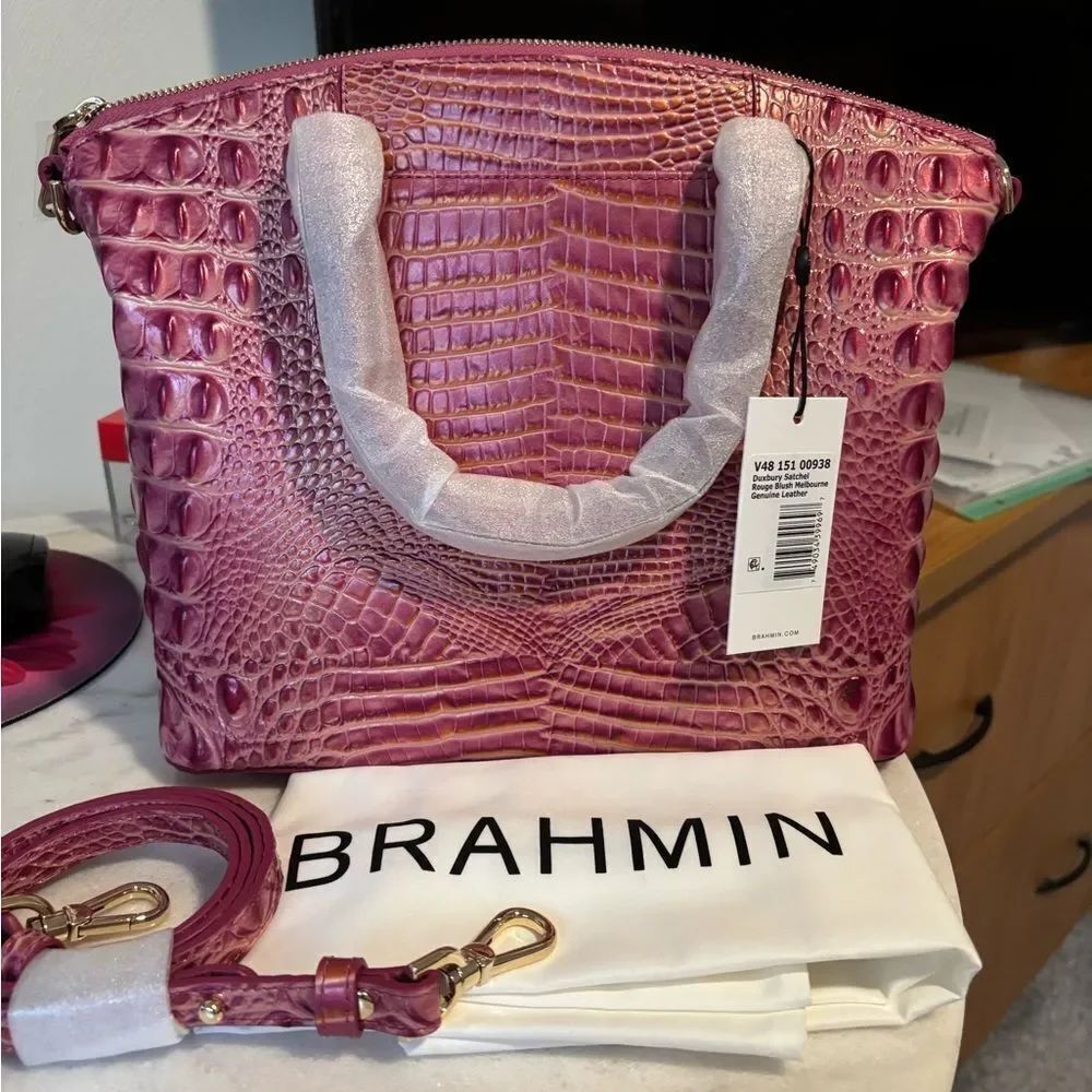 NWT Brahmin Duxbury Satchel - Picture 8 of 10